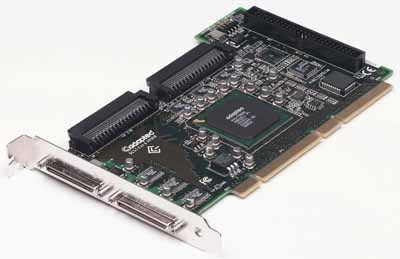 Adaptec 39160 1822300-R Dual Channel Ultra160 LVD SCSI Card - RoHS Compliant