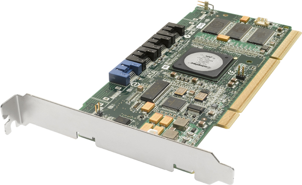 Adaptec SATA Serial ATA II RAID 2420SA 4-Port PCI-X HBA Card 2169300-R