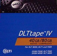 DLT Tape Dell 09W080 9W080 - DLTIV Tape, DLT IV, TK88, 20/40/70/80GB, DLT4000, DLT7000, DLT8000, DLT1 and VS80