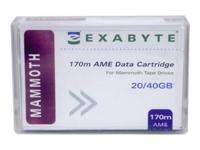 Exabyte 312629 - Tape, 8mm Mammoth AME, 1, 170m, 20/40GB