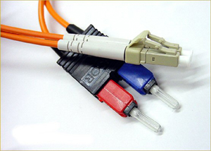 Fiber Optic Cable - SC to LC Multimode Duplex 50/125micron, Riser/PVC wire, 2 Meter