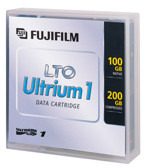 Fujifilm LTO-1 100/200GB Data Cartridge Tape 26200010