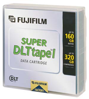 Fujifilm SDLT1 110/220 & 160/320GB Data Cartridge Tape 26300001