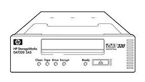 HP 320 SAS internal Tape Drive