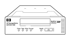HP 320 USB Internal Tape Drive