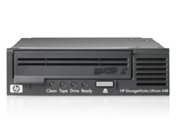 HP DW085A StorageWorks Ultrium 448 Internal Half-Height LTO-2 200/400GB SAS Tape Drive Bundled with 1 x HP 416096-B21 SC44Ge SAS PCI Express HBA (HP SmartBuy Bundle AG735A)