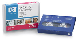 HP c8010a Data Cartridge DAT DDS 72 5 36-72 GB di dati CASSETTA OVP a 