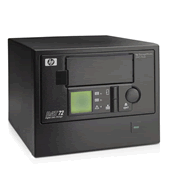 Q1566A 364445-001 HP StorageWorks DAT 72x6 4mm DDS-5 36/72GB DAT Internal Six Cartridge Tape Autoloader LVD SCSI. Reconditioned / 90 Day Warranty