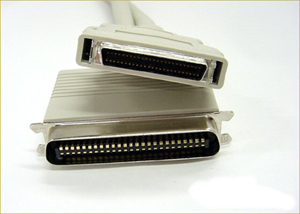 C6000-10 HD50 Male to C50 (Centronics) External SCSI Cable / 10ft