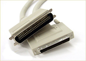 C7300-06 HD68 Male to C50 (Centronics) External SCSI Cable / 6ft