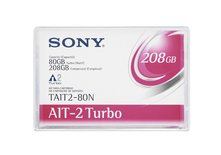 TAIT2-80N Sony TAIT2-80N AIT-2 Turbo 80/208GB Data Cartridge (No 
