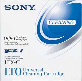 Sony LTO-1 & LTO-2 Ultrium Universal Cleaning Cartridge Tape LTX-CL