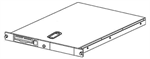HP StorageWorks 1U SCSI Tape Rackmount Kit P/N: A7445B (No Drives Included)