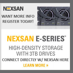 Nexsan E-Series Connect with Nexsan today and register