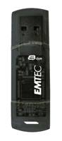 Emtec USB DRIVE 8GB C250 BLACK 