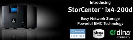 Iomega NAS Storage - StorCenter ix4-200d