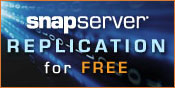 FREE Data Replication Software with Purchase of any two Rackmount SnapServers